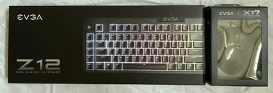 Brand New EVGA Z12 RGB Gaming Keyboard & X17 Gaming Mouse BUNDLE - SEALED - Image 1 of 4