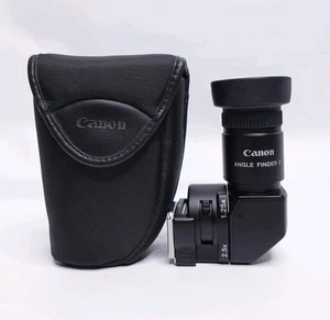 Canon Angle Finder C 2.5x 1.25x with Ed-C Adapter & Case - Picture 1 of 14