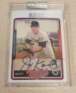 Jim Kaat 2005 Topps Retired Signature Edition Baseball Certified Auto SP #TA-JLK - Bild 1 von 2
