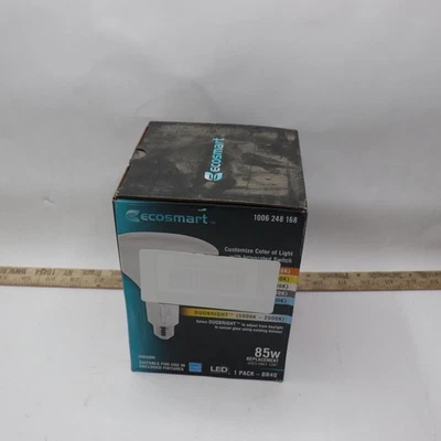 EcoSmart CEC Dimmable LED Light Bulb BR40 85W Eqv A20BR4085WT2001 - Image 1 of 4