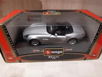 BBURAGO BMW Z8 COUPE SCALA 1:24 ARGENTO NUOVA CON SCATOLA - Immagine 1 di 4