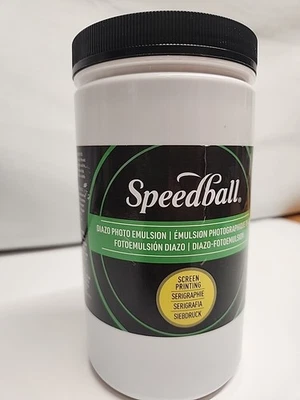 Emulsión fotográfica serigrafía Speedball Diazo, 26,4 onzas nueva sellada Foto 1 de 4