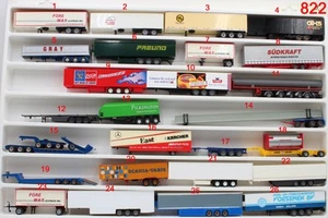 Modelli artigianali Herpa e altri semirimorchi Pilkington, Scania, Südkraft ecc. 1:87/822 - Foto 1 di 1