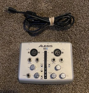 Alesis iO2 Express Interfaccia di registrazione USB a 2 canali con cavo USB TESTATA BUONA - Foto 1 di 4