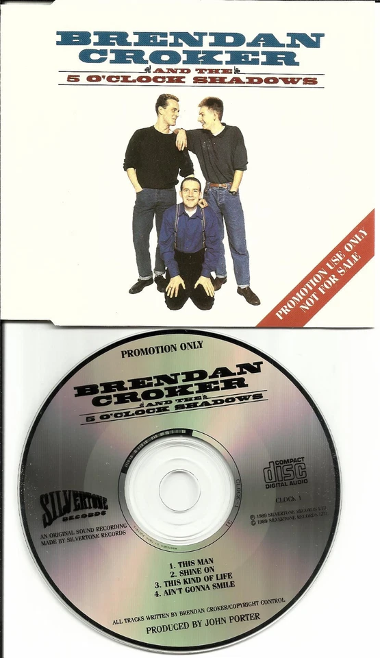 ERIC CLAPTON w/ BRENDAN CROKER 1989 Sampler  4TRX Europe Made PROMO DJ CD Single - Image 1 of 1