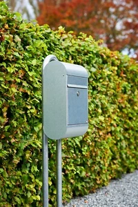 Allux 6000  Briefkastkasten,Postkasten,Briefbox  in verzinkt Sicherheitsschloß - Bild 1 von 4