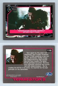 Terminator Drags Himself After T-1000 #119 T2 Terminator 2 Impel 1991 Card - Picture 1 of 1