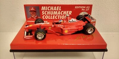 COLLEZIONE MICHAEL SCHUMACHER 1:43 FERRARI F300 1998 LIVREA MARLBORO COMPLETA - Immagine 1 di 4