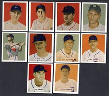 1949 Bowman Gum CHICAGO WHITE SOX Complete Team REPRINT Set | ALL 10 cards