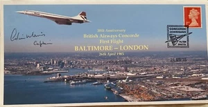 Concorde BA Baltimore - London Captain C. Morris - Picture 1 of 1