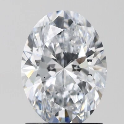 1.5 CT 8 mm Loose Oval Diamond Engagement Ring - Image 1 of 4