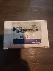 White-Rodgers 90-T40F3 Class 2 Transformer 40VA 24VAC 60 Hz Foot Mount - Picture 1 of 2