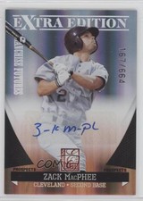 2011 Donruss Elite Extra Edition Franchise Futures Signatures Zack MacPhee Auto