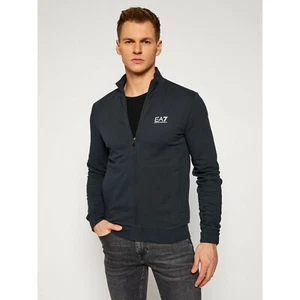 EMPORIO ARMANI,EA7,Herren Sweatshirt mit Reißverschluss, Mitternachtsblau. - Bild 1 von 3