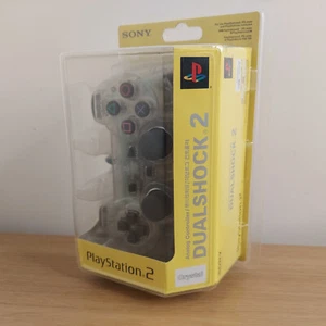 Official Sony Playstation 2 Crystal DualShock 2 Controller Brand New Sealed Rare - Picture 1 of 9