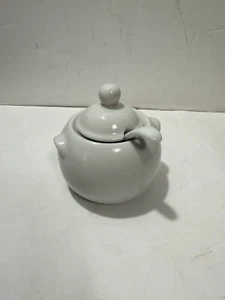 BIA Cordon Bleu Porcelain Sugar Bowl with Porcelain -W/ Original Spoon See Pict - Picture 1 of 9