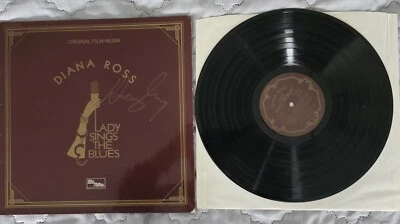 DIANA ROSS Autogramm signiert Autograph Signed  Original LP Vinyl  - Bild 1 von 4