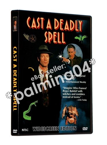 CAST A DEADLY SPELL (1991) DVD MOD Fred Ward Julianne Moore REG 1 NTSC RARE! - Image 1 of 1