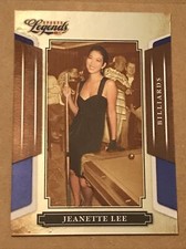 2008 Donruss Americana Sports Legends Jeanette Lee #79 Rookie Card Blue #/100