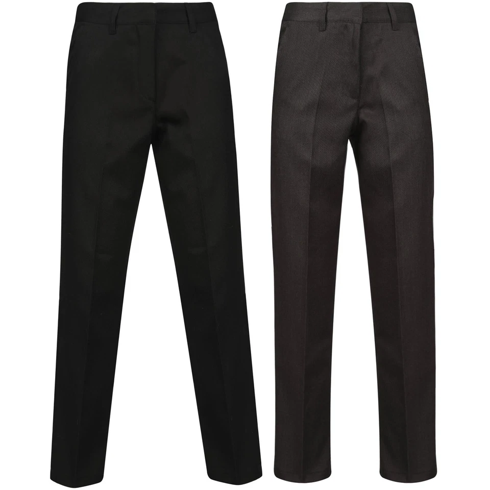 A2Z 4 KIDS Fille Ado Revêtement Téflon Semi Élastique École Pantalon - Photo 1/1