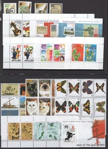 (WH22794) DUTCH ANTILLES - 2003, YEARSET, MNH, CV € 162,40, SEE SCANS - Picture 1 of 2