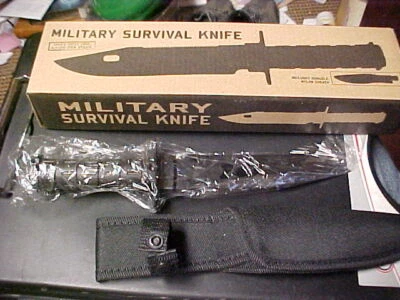 CUCHILLO DE SUPERVIVENCIA MILITAR Foto 1 de 4