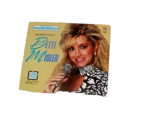 Hits of BETTE MIDLER w/screen tracks 8 songs Karaoke CD + G (case-15) - Picture 1 of 5