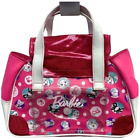 Mattel Just Play Barbie Kiss & Care Pet Doctor Purse Bag Carry Case Vet Pink 13"