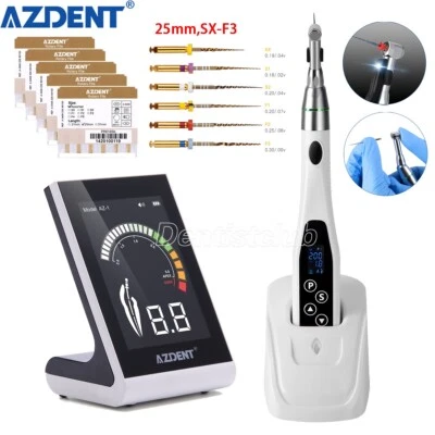 Motor endo inalámbrico LED dental 16:1 contra ángulo/localizador de ápice/limas giratorias Niti Foto 1 de 4