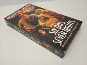 Six Days Seven Nights VHS TAPE 1998 RARE BLOCKBUSTER VIDEO HARRISON FORD HECHE - Picture 1 of 7