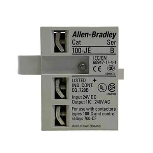 Allen-Bradley Interface Module 18-30Vdc 110-240VAC 100-JE - Picture 1 of 6