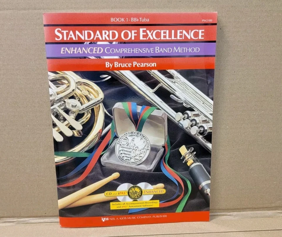 Tuba Standard Of Excellence Book 1 Band Method Music New - Image 1 of 1