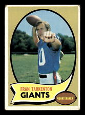 Fran Tarkenton 1970 Topps #80 New York Giants GD