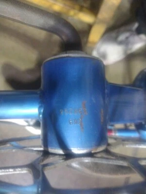 Cuadro/horquilla Tange Mongoose Motomag 1980 vintage plateada BMX Old School Foto 1 de 3