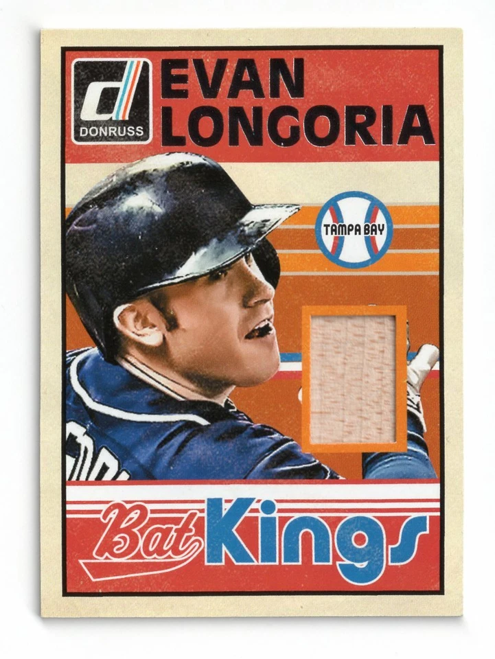  Donruss Bat Kings #42 Evan Longoria 2014 Foto 1 de 1