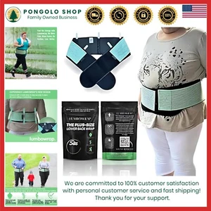 Lumbowrap Lumbar Back Brace Support Large for Arthritis Hernia Sciatica Pain - Picture 1 of 11