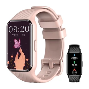 Smart Watch Men Women Waterproof Heart Rate Bluetooth for iOS Android Samsung - Picture 1 of 7