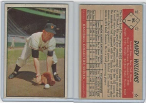 1953 Bowman Color Baseball, #1 Davey Williams, New York Giants - Picture 1 of 1