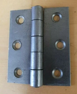 Paar große 3" 75 mm BUTT SCHARNIERE SCHWERLAST starke Stahltür SCHWEISSBAR - Bild 1 von 5