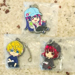[Oshi no ko] Hoshino Ai, Aqua, Arima Kana rubber charm - Picture 1 of 7