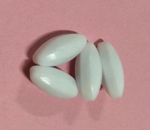 20pcs New 30mm A30 PTFE Magnetic Stirrer Mixer Stir Bar model A Olive shape  - Picture 1 of 1