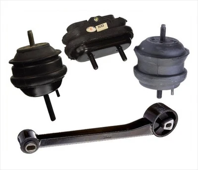 4 件套发动机扭矩支柱和发动机电机支架适用于凯迪拉克 DTS 4.6L 06-11 — 第 1/4 张图片