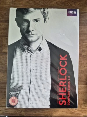 Sherlock Complete Series 1-3 (6-Disc Set) New Sealed - Image 1 of 4