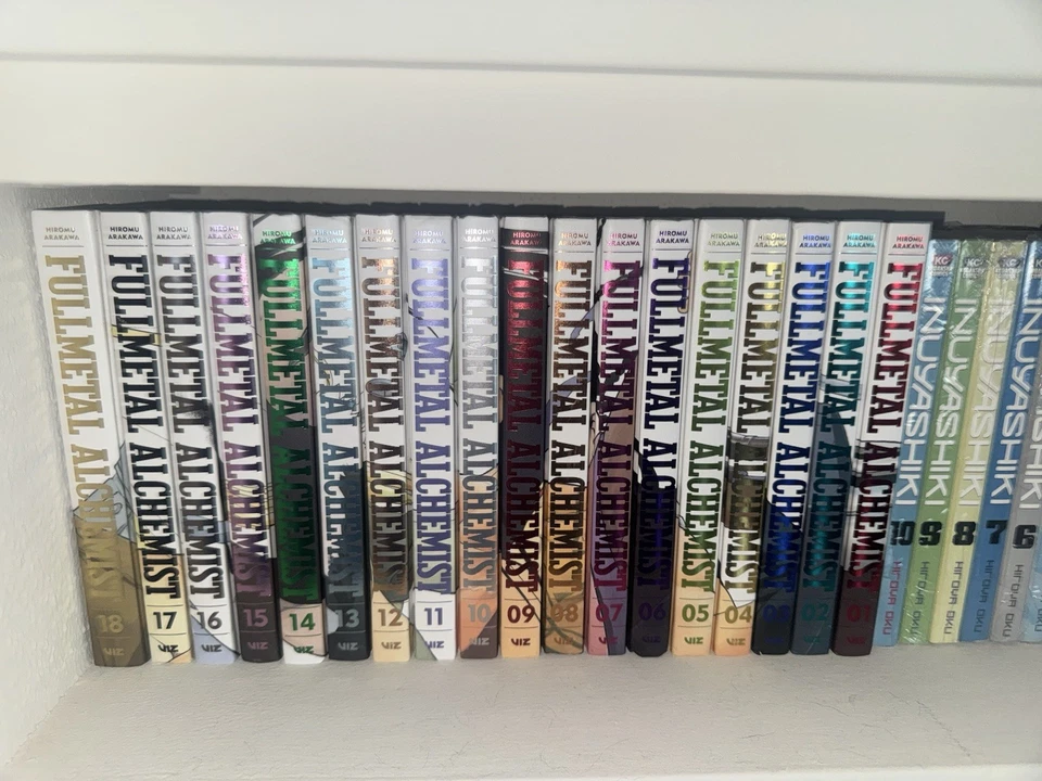 Fullmetal Alchemist Fullmetal Edition Hardcover Vol #1-18 COMPLETE Authentic - Image 1 of 1