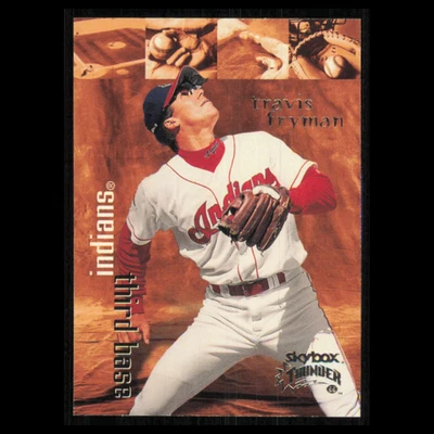 Travis Fryman #130 1999 SkyBox Thunder Cleveland Indians Baseball Card MLB NM — 第 1/3 张图片