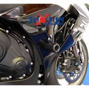 Suzuki GSXR1000 2012-2016 Shogun Standard Black Cut Frame Sliders - Foto 1 di 1