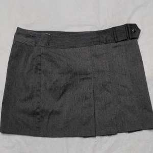 Minifalda plisada gris vintage No Boundaries Y2K sirena de oficina talla 11 - Imagen 1 de 6