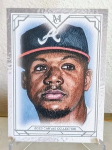 2023 Topps Museum Collection Ronald Acuña Jr. Canvas Collections Reprints - Bild 1 von 2