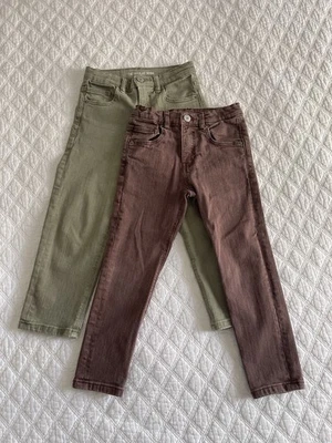 Pantalones Zara para niños, talla 4-5, lote -2 Foto 1 de 4