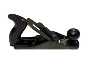 Vintage Stanley Defiance No. 1243 Smooth Bottom Bench Plane Woodworking Car - Picture 1 of 8